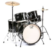Load image into Gallery viewer, Granite Percussion JR5 5 Piece Junior Drum Set w/Cymbals, Throne &amp; More
