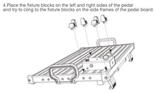 Load image into Gallery viewer, Guitar Pedal Board - Guitto Fixture Blocks Fixed Effects Pedalboard Aluminum Alloy Super Light with Carry Bag No More Velcro (GPB-03 Large Size 66.7x33.2cm)
