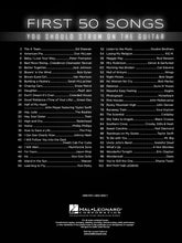 Load image into Gallery viewer, FIRST 50 SONGS YOU SHOULD STRUM ON GUITAR
