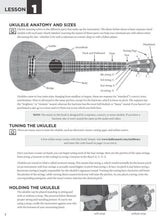 Load image into Gallery viewer, First 15 Lessons – Ukulele A Beginner's Guide, Featuring Step-By-Step Lessons with Audio, Video, and Popular Songs!-(6718186651842)
