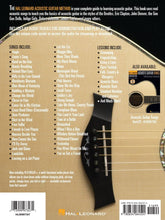 Load image into Gallery viewer, THE HAL LEONARD ACOUSTIC GUITAR METHOD

