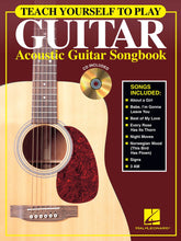 Load image into Gallery viewer, TEACH YOURSELF TO PLAY GUITAR – ACOUSTIC GUITAR SONGBOOK
