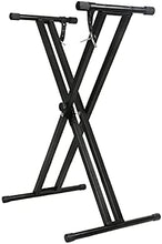 Load image into Gallery viewer, Deluxe X Style Keyboard Stand Double Brace-(7430400671999)
