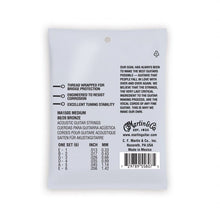 Load image into Gallery viewer, MARTIN MA150S MEDIUM 13 - 56 BRONZE 80/20 AUTHENTIC ACOUSTIC MARQUIS® SILKED GUITAR STRINGS
