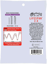 Load image into Gallery viewer, MARTIN MA535T CUSTOM LIGHT 11 - 52 PHOSPHOR BRONZE AUTHENTIC ACOUSTIC LIFESPAN® 2.0 GUITAR STRINGS
