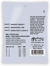 Load image into Gallery viewer, MARTIN MM11 CUSTOM LIGHT 11-52 RETRO® ACOUSTIC GUITAR STRINGS
