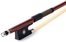 Load image into Gallery viewer, Violin Bow 4/4 Brazilwood Bow for Violin Octagonal Stick Ebony Frog with Mongolian Horse Hair
