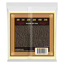 Load image into Gallery viewer, ERNIE BALL 2047 EARTHWOOD SILK &amp; STEEL EXTRA SOFT 80/20 BRONZE ACOUSTIC GUITAR STRINGS - 10-50 GAUGE-(6634832134338)
