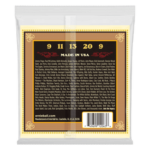 Load image into Gallery viewer, ERNIE BALL EARTHWOOD 2063 5-STRING BANJO BLUEGRASS LOOP END 80/20 BRONZE ACOUSTIC GUITAR STRINGS - 9-20 GAUGE-(6841115345090)

