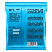 Load image into Gallery viewer, ERNIE BALL 2225 EXTRA SLINKY NICKEL WOUND ELECTRIC GUITAR STRINGS - 8-38 GAUGE-(6631321829570)
