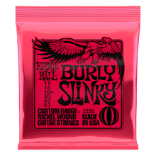 Load image into Gallery viewer, ERNIE BALL 2226 BURLY SLINKY NICKEL WOUND ELECTRIC GUITAR STRINGS - 11-52 GAUGE-(6632399077570)
