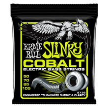Load image into Gallery viewer, ERNIE BALL 2732 REGULAR SLINKY COBALT ELECTRIC BASS STRINGS - 50-105 GAUGE-(6636927221954)
