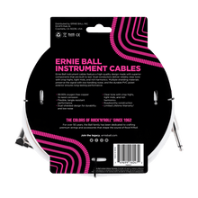 Load image into Gallery viewer, ERNIE BALL 20' STRAIGHT / ANGLE INSTRUMENT CABLE - WHITE P06047-(6841182453954)
