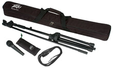 Load image into Gallery viewer, Peavey Mic Package PV MSP1 1/4" Dynamic Cardioid Microphone with cable, stand and bag 00579890

