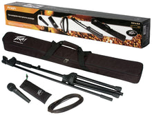 Load image into Gallery viewer, Peavey Mic Package PV MSP1 XLR Dynamic Cardioid Microphone with cable, stand and bag 00578000
