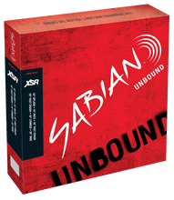 Load image into Gallery viewer, SABIAN XSR5006B complete 6-pack cymbal set in red packaging made in Canada

