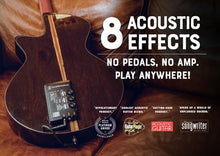 Load image into Gallery viewer, HONZ Tech ToneWood Amp for Acoustic Guitar (Includes X Brace)
