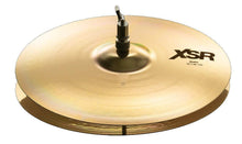 Load image into Gallery viewer, SABIAN XSR1402B 14-inch XSR Hi Hat cymbals in gold finish with mounting hardware
