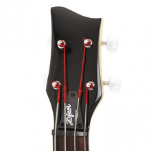 Load image into Gallery viewer, Hofner HOF-HCT-SHB-WH-O Shorty Electric Travel Bass Guitar - White - with Gig Bag
